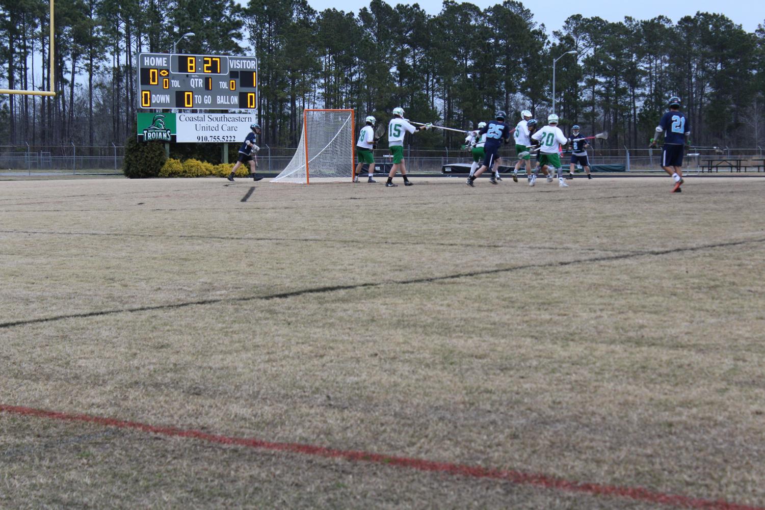 Men's Lacrosse Defeats the South Brunswick Cougars