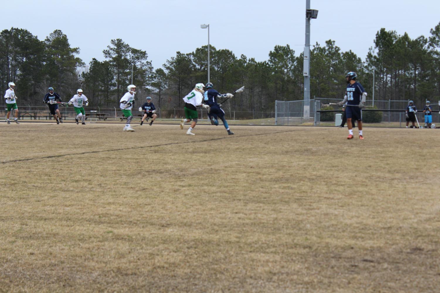 Men's Lacrosse Defeats the South Brunswick Cougars
