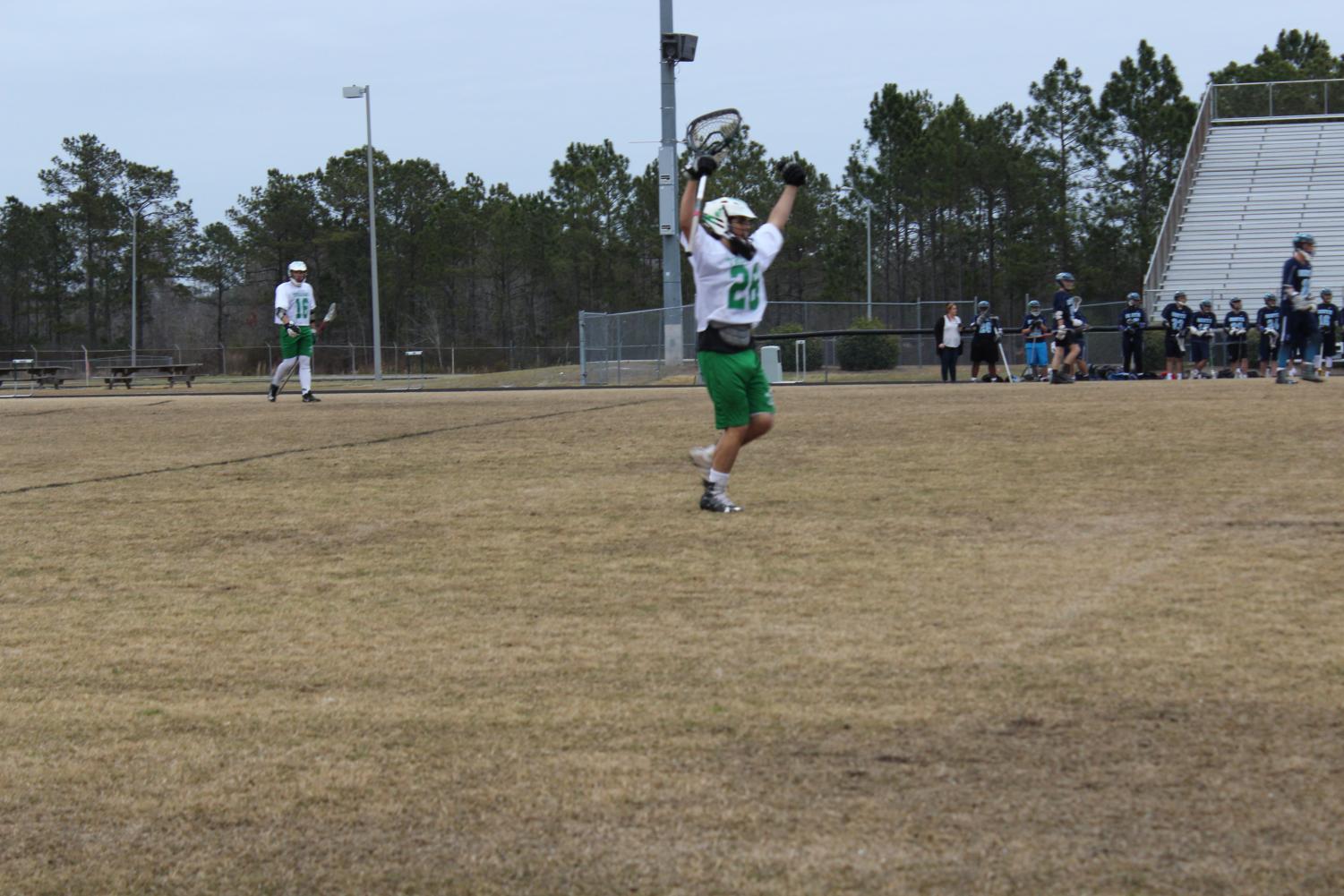 Men's Lacrosse Defeats the South Brunswick Cougars