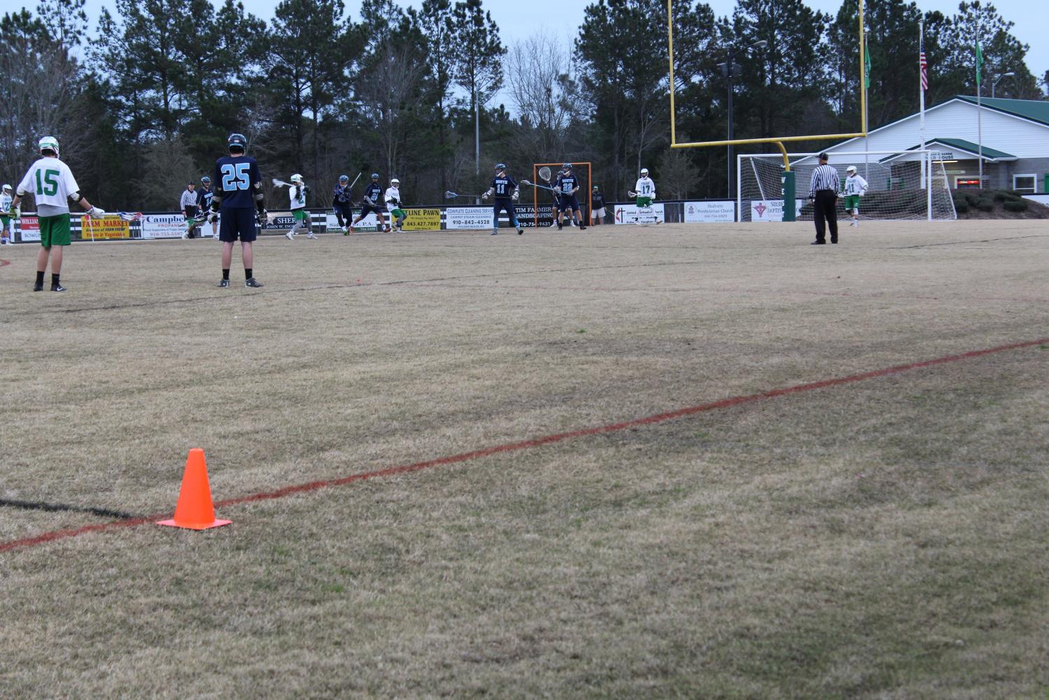 Men's Lacrosse Defeats the South Brunswick Cougars