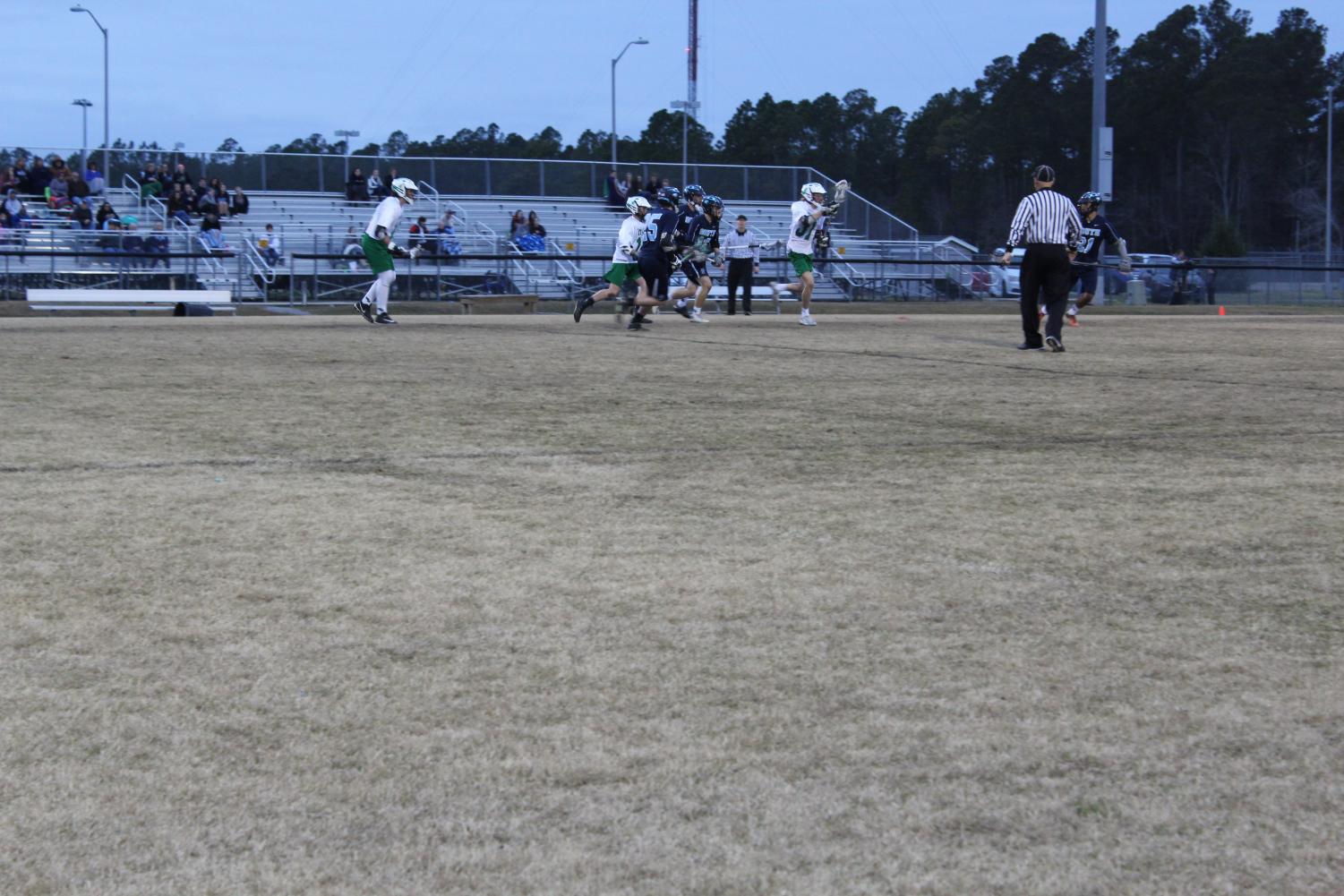 Men's Lacrosse Defeats the South Brunswick Cougars