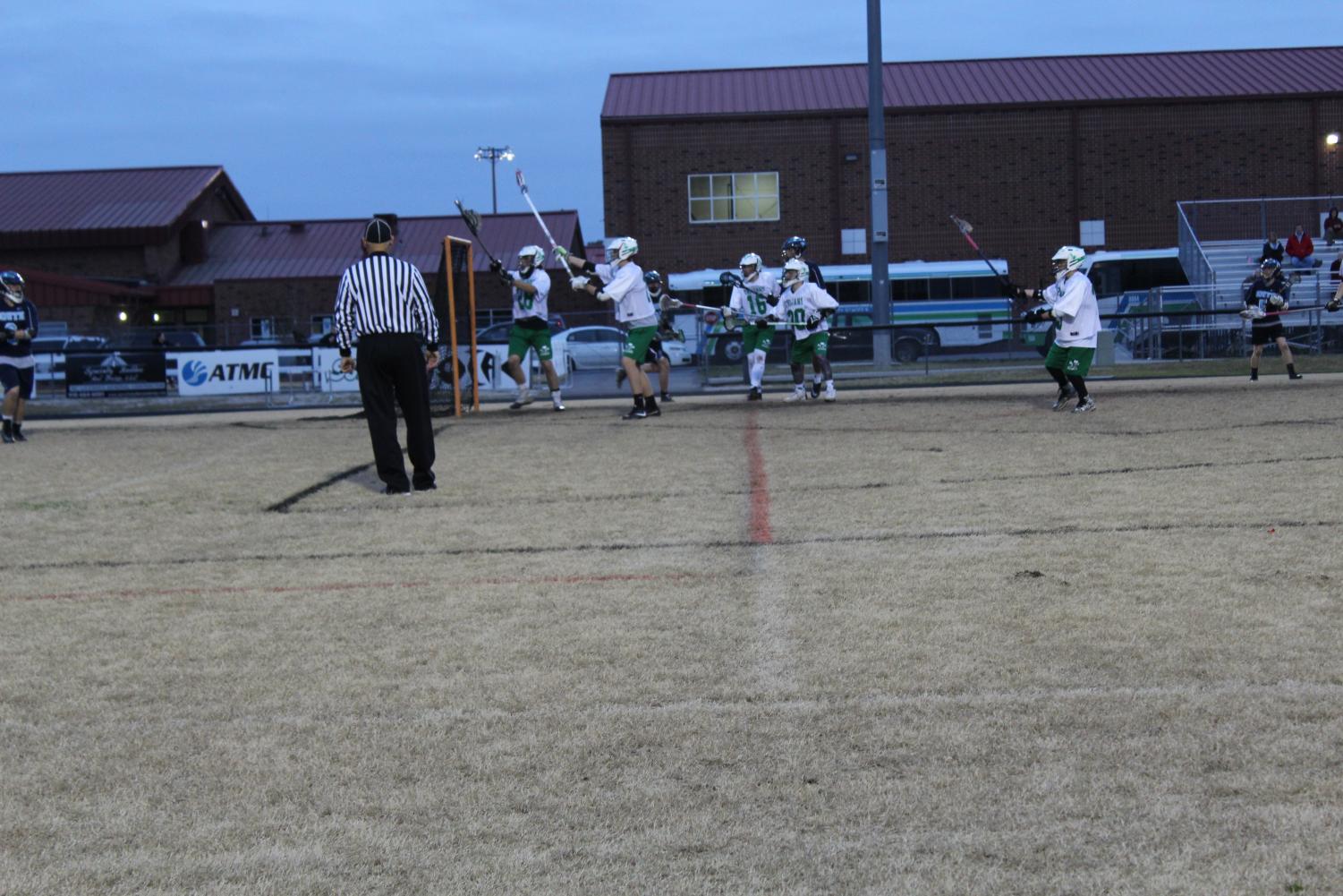 Men's Lacrosse Defeats the South Brunswick Cougars