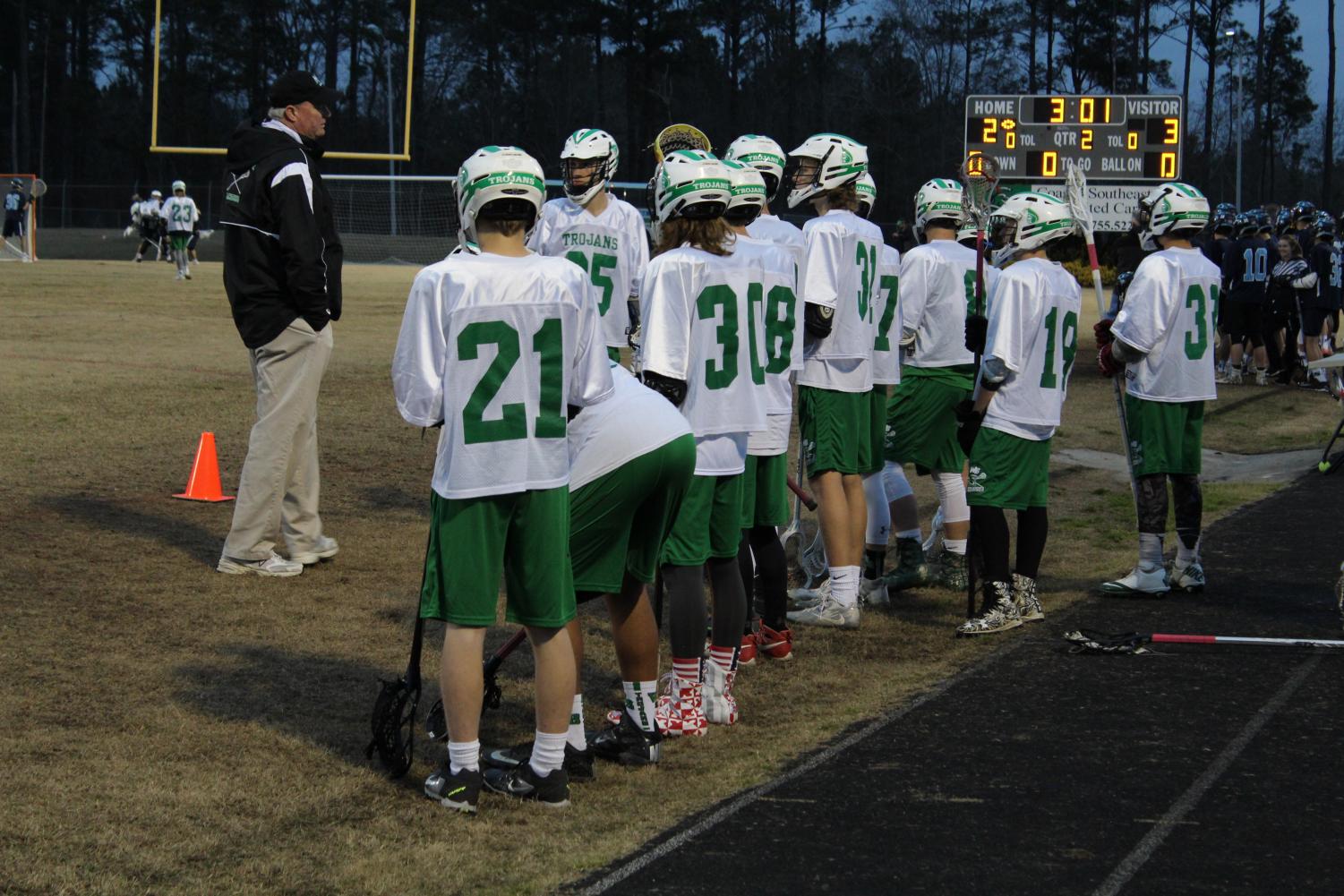 Men's Lacrosse Defeats the South Brunswick Cougars