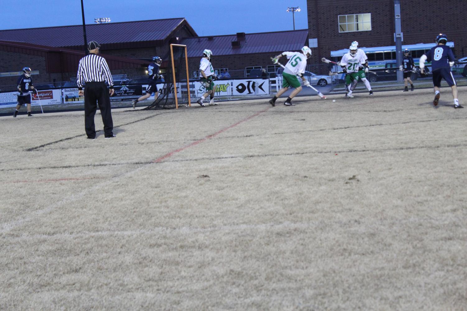 Men's Lacrosse Defeats the South Brunswick Cougars