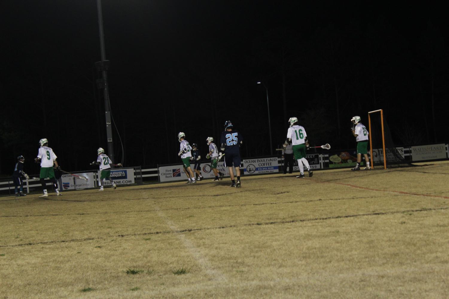 Men's Lacrosse Defeats the South Brunswick Cougars