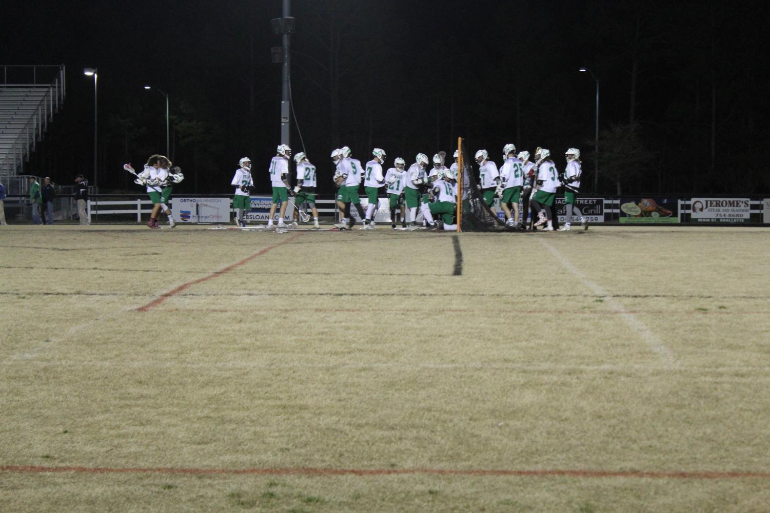 Men's Lacrosse Defeats the South Brunswick Cougars