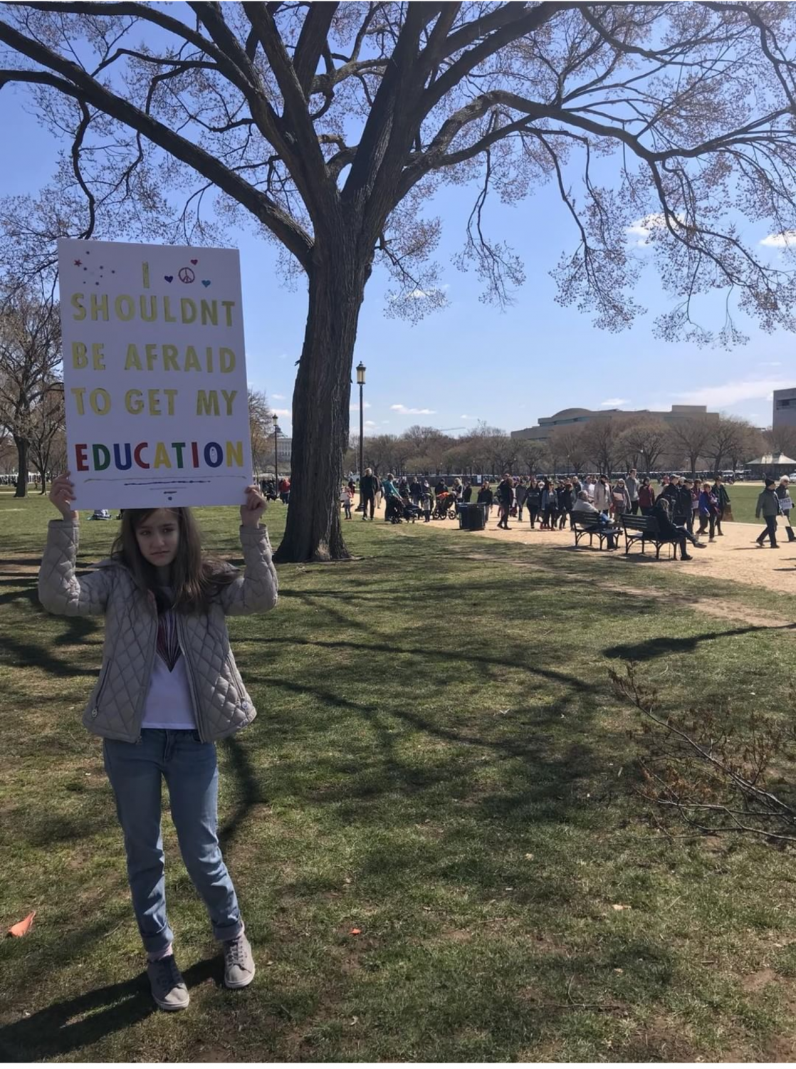 India Garrison and the March for Gun Control