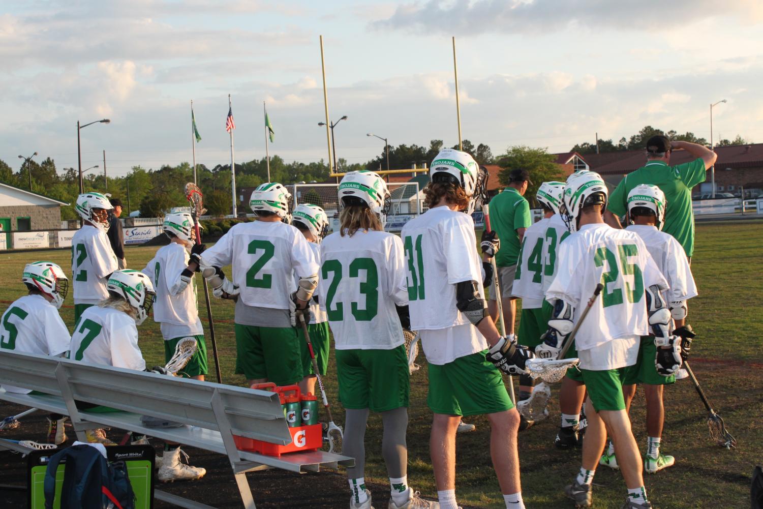 West Brunswick's Men's Lacrosse v. New Hanover