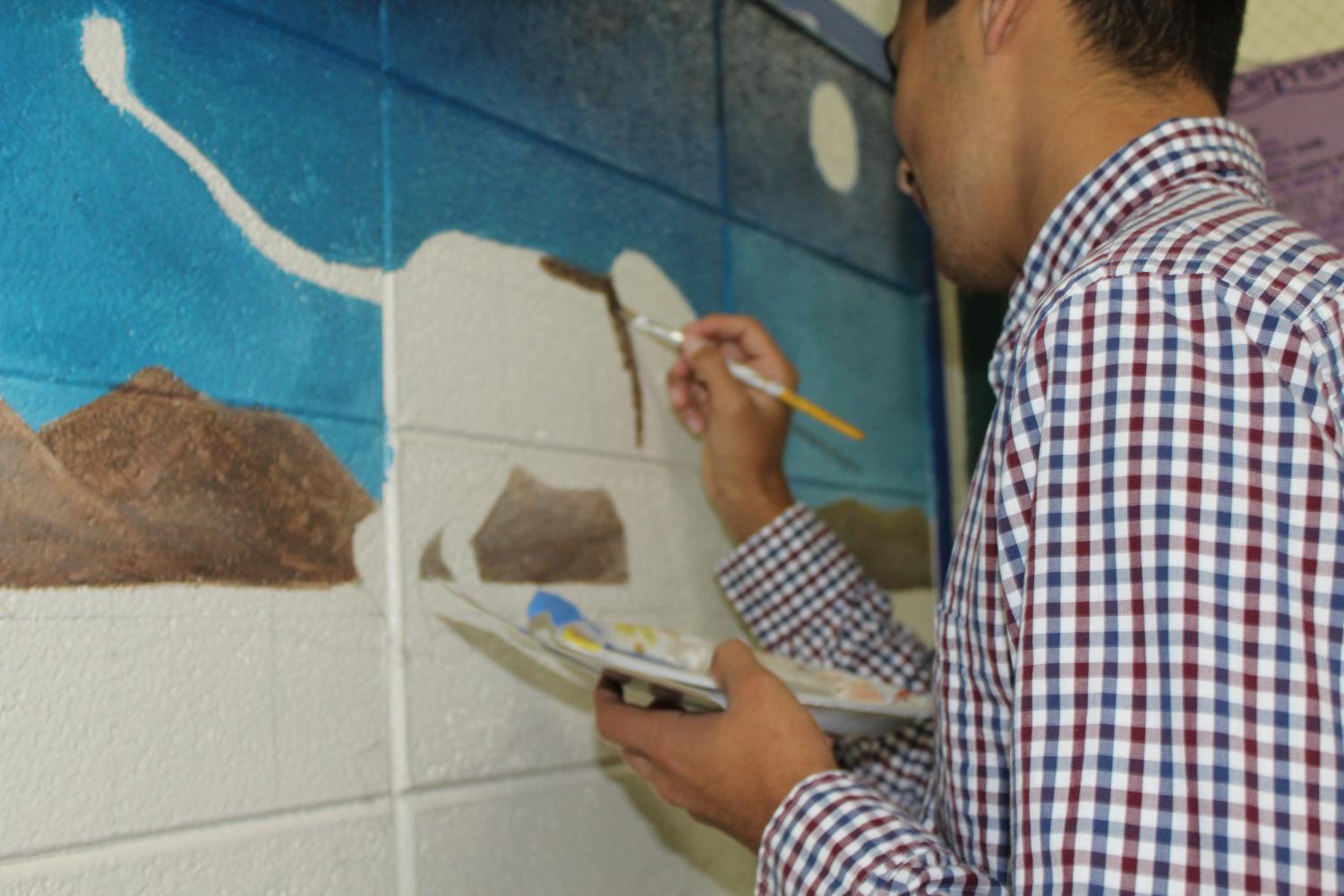 Mrs. Vaught's First Period Hallway Murals