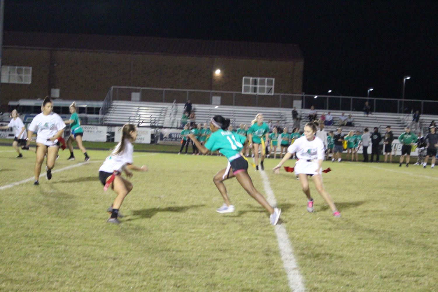The 4th Annual Powderpuff Football Game
