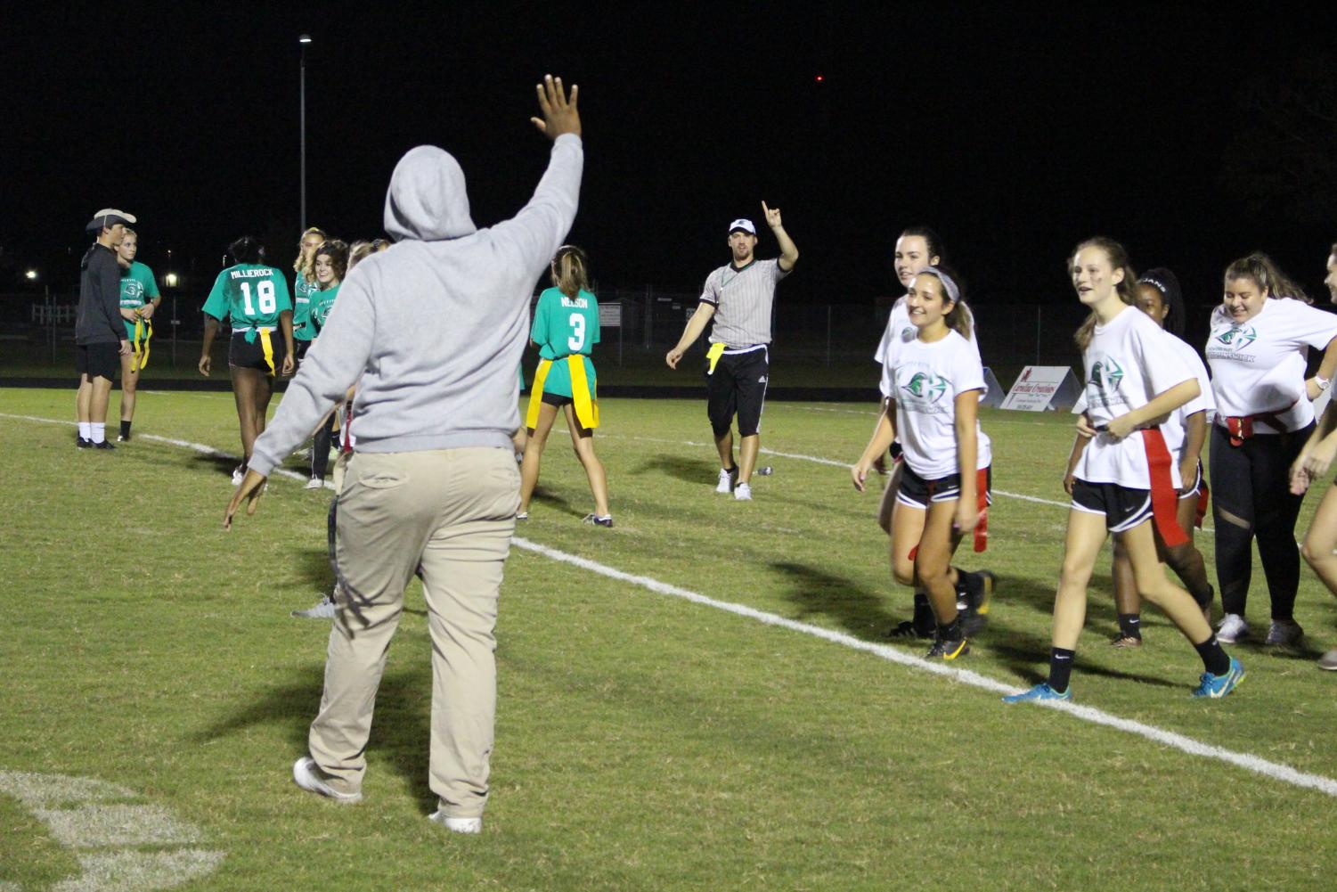 The 4th Annual Powderpuff Football Game