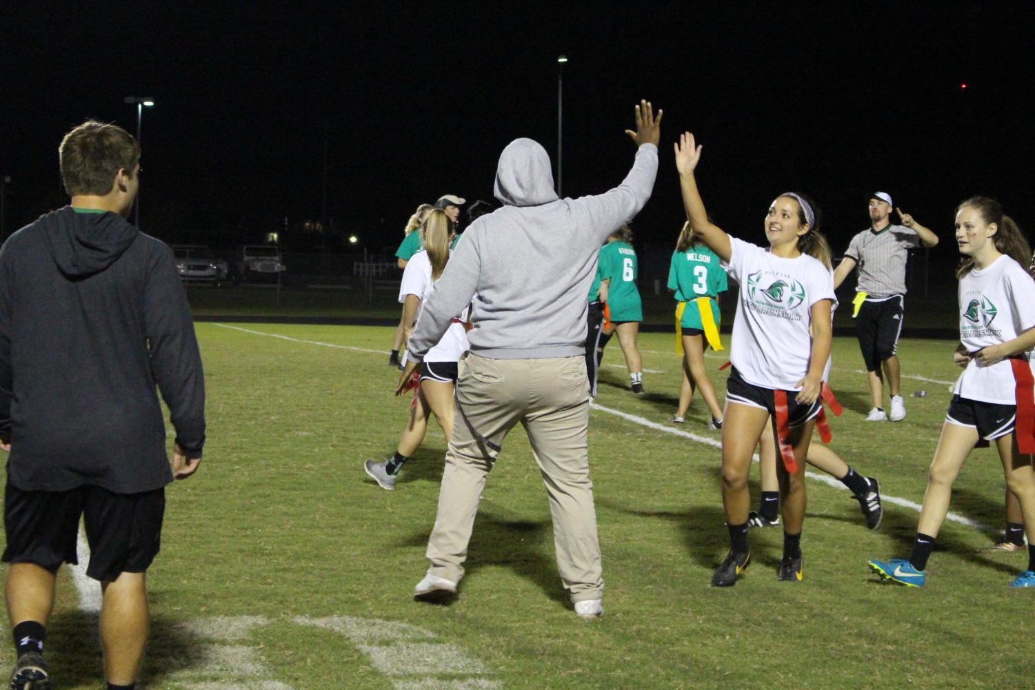 The 4th Annual Powderpuff Football Game