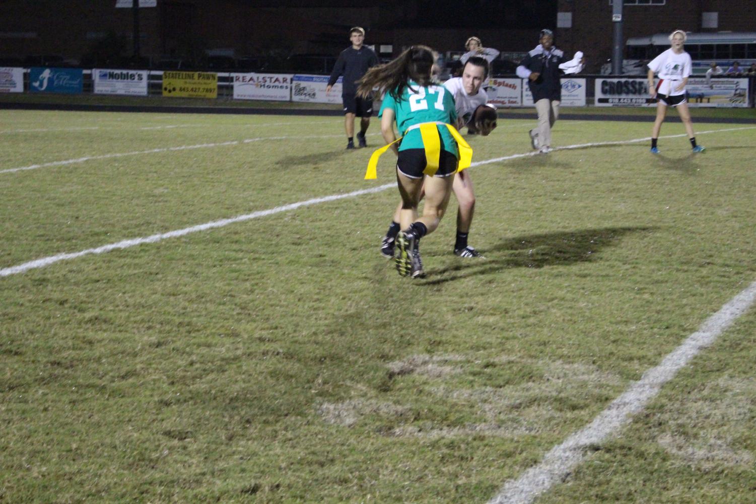 The 4th Annual Powderpuff Football Game
