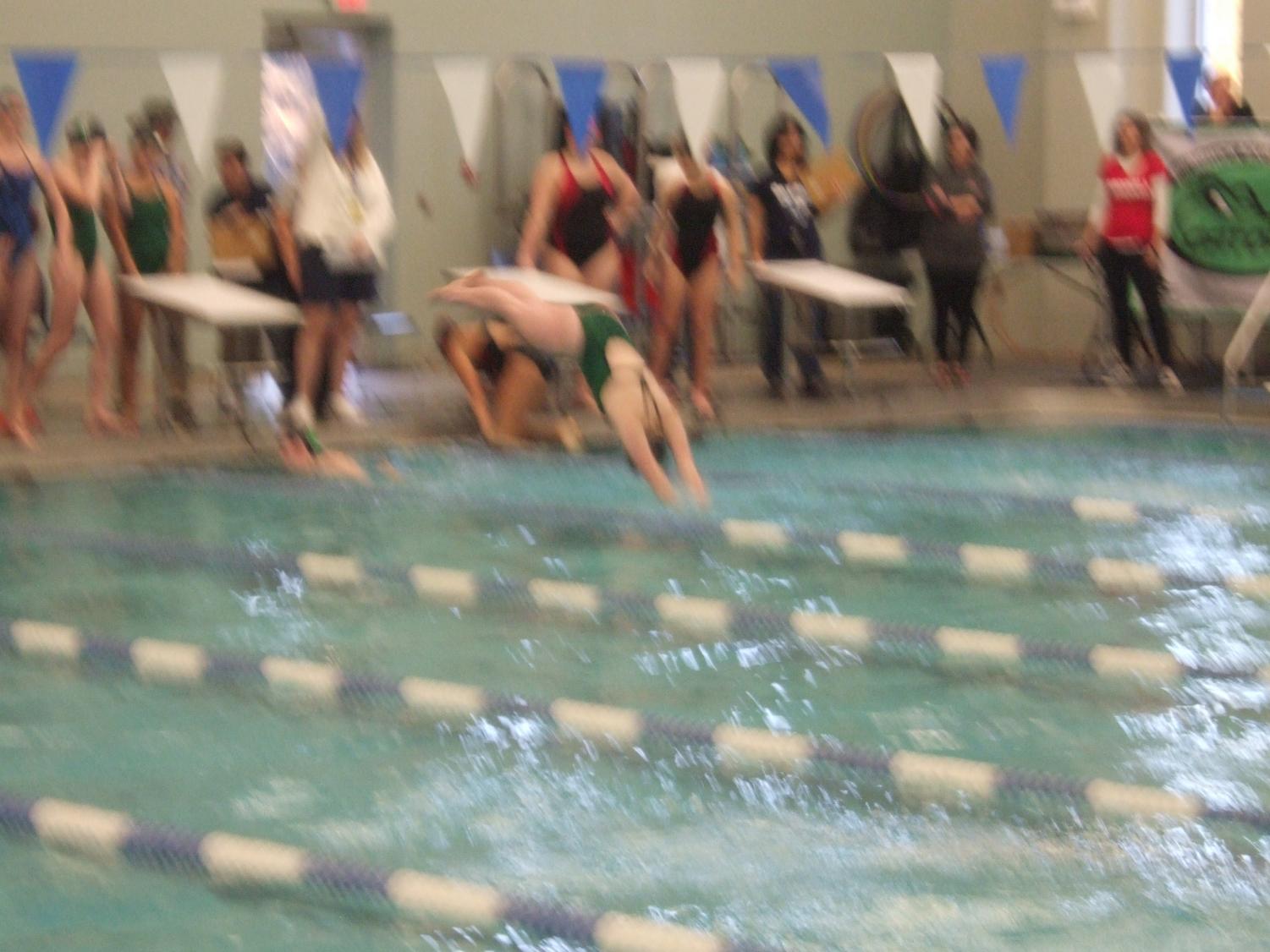 Trojan Swim Team Bound for Districts