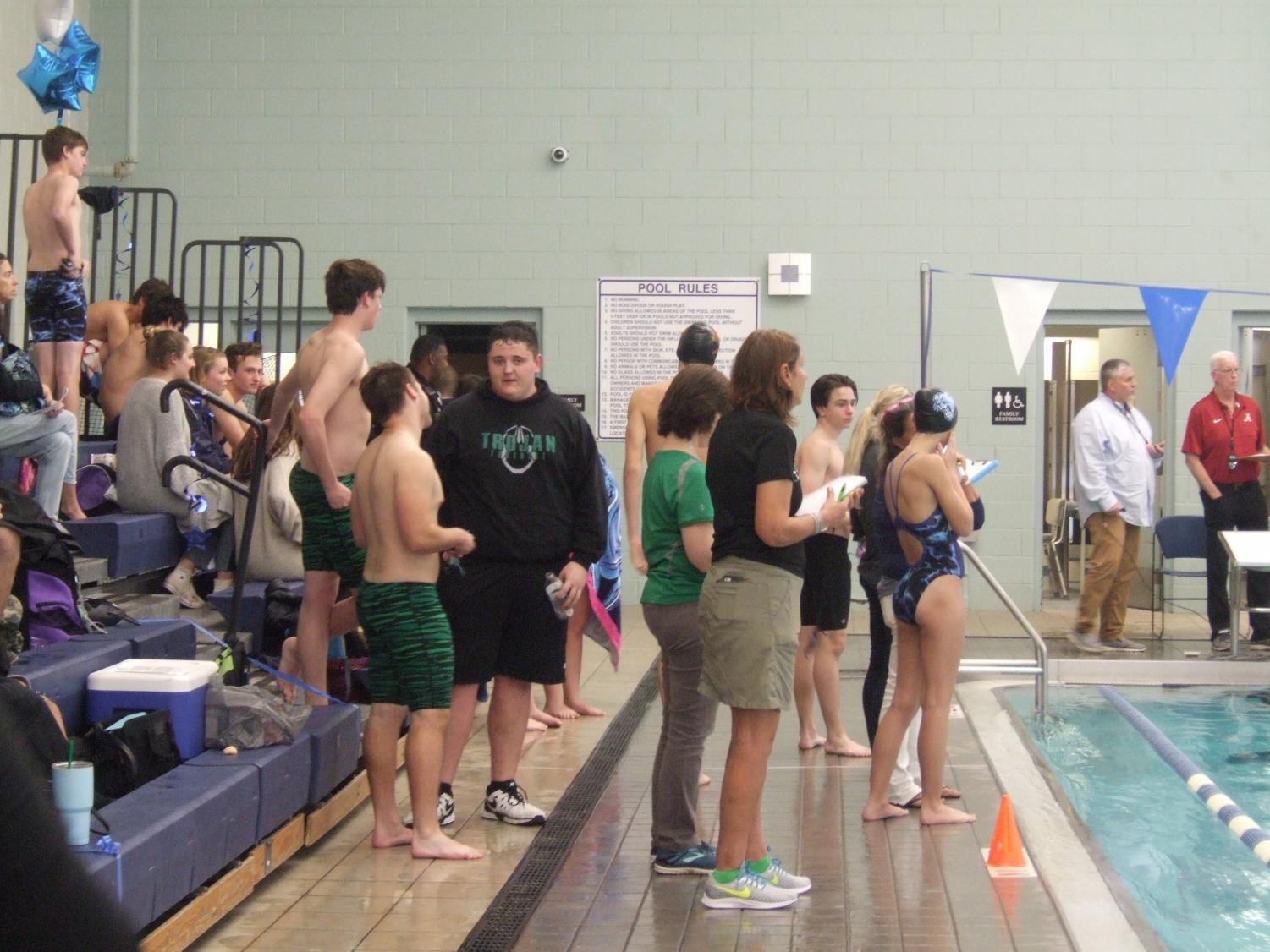 Trojan Swim Team Bound for Districts