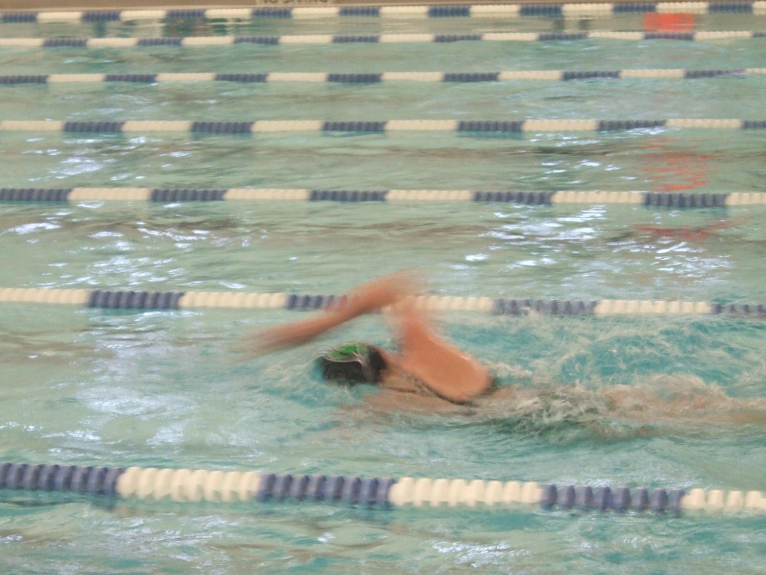 Trojan Swim Team Bound for Districts