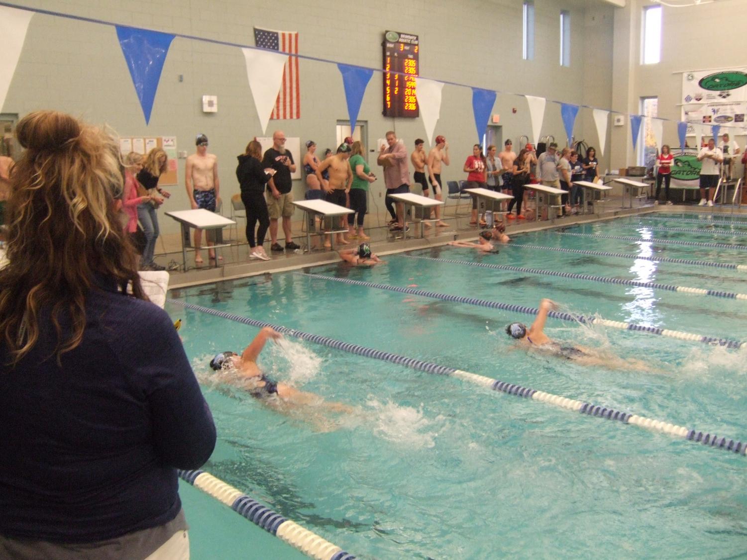 Trojan Swim Team Bound for Districts