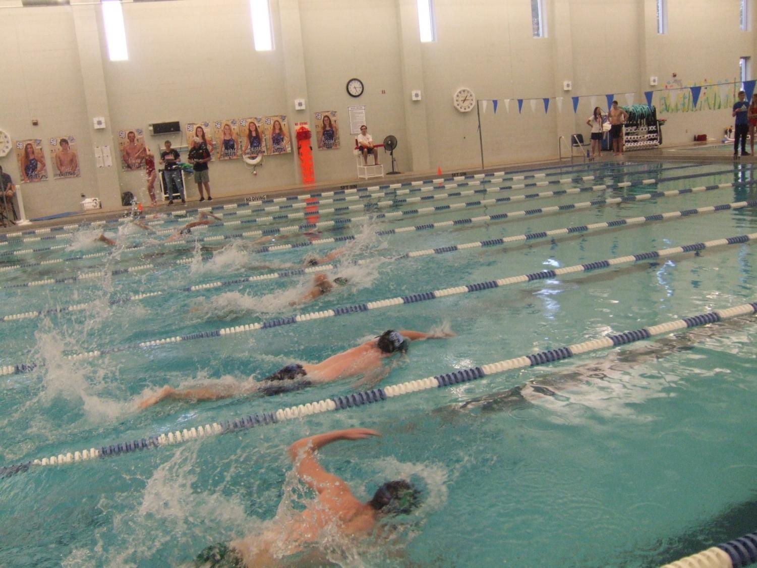 Trojan Swim Team Bound for Districts