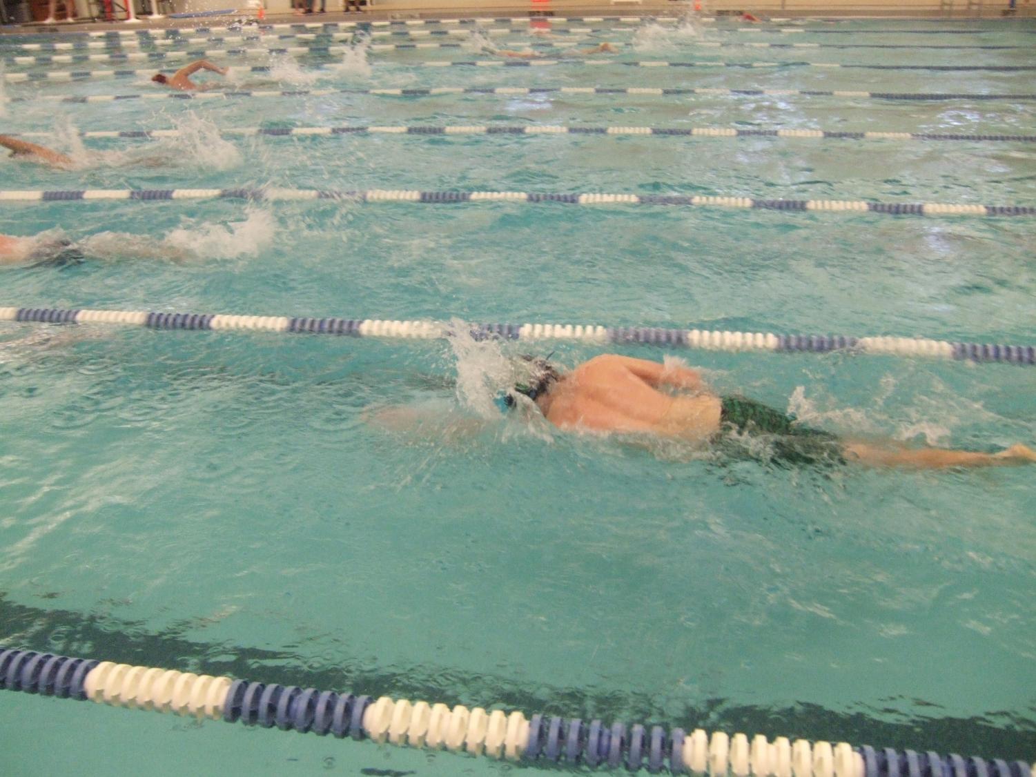Trojan Swim Team Bound for Districts