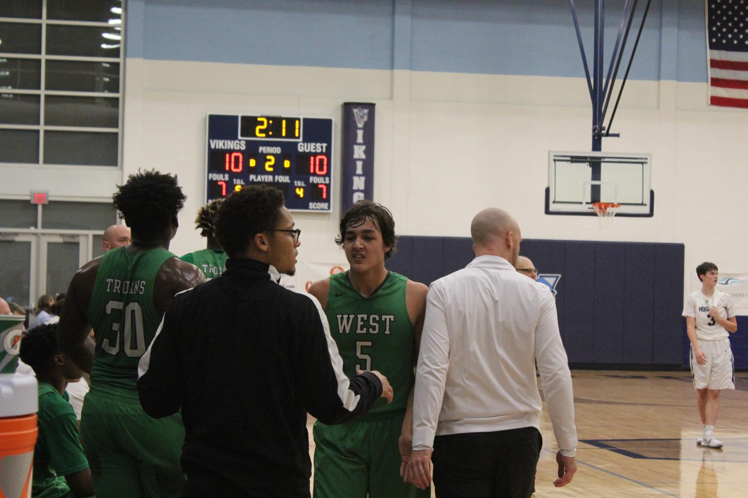 Varsity Boys Basketball: West V. Hoggard