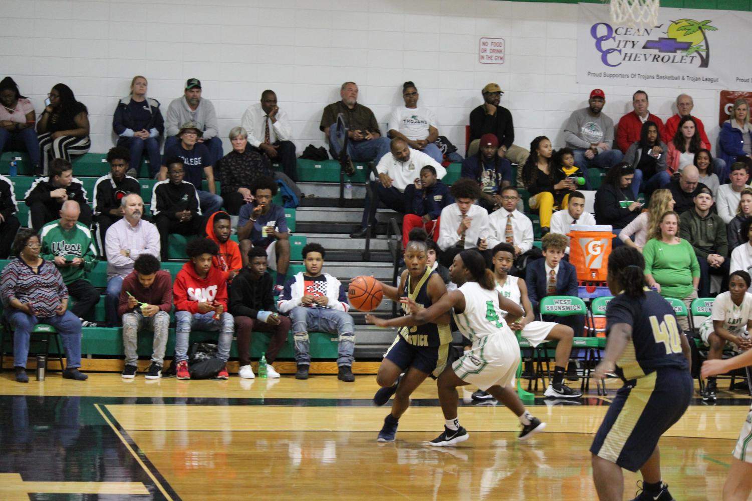 Lady Trojans Defeat the North Brunswick Scorpions
