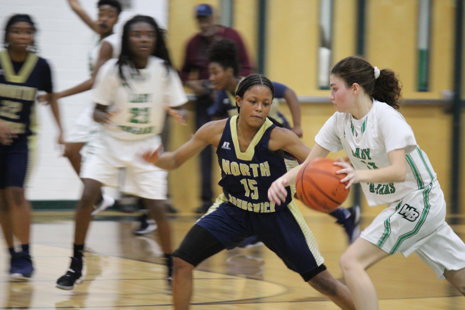 Lady Trojans Defeat the North Brunswick Scorpions