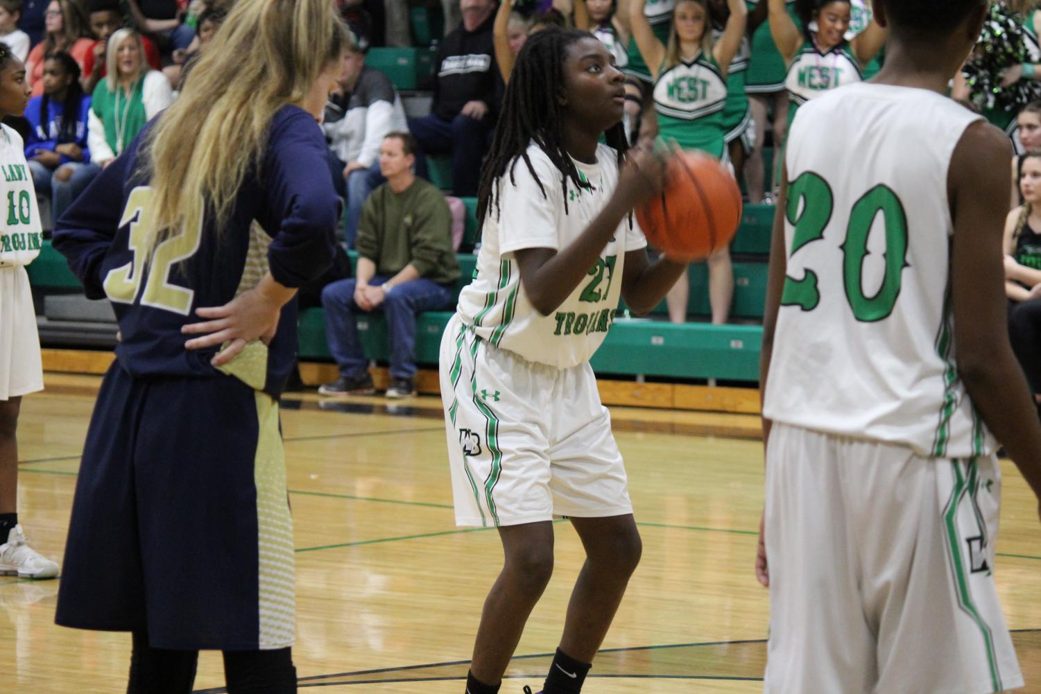 Lady Trojans Defeat the North Brunswick Scorpions
