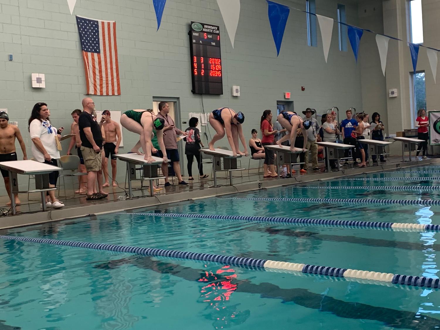 Trojan Swim Team Bound for Districts