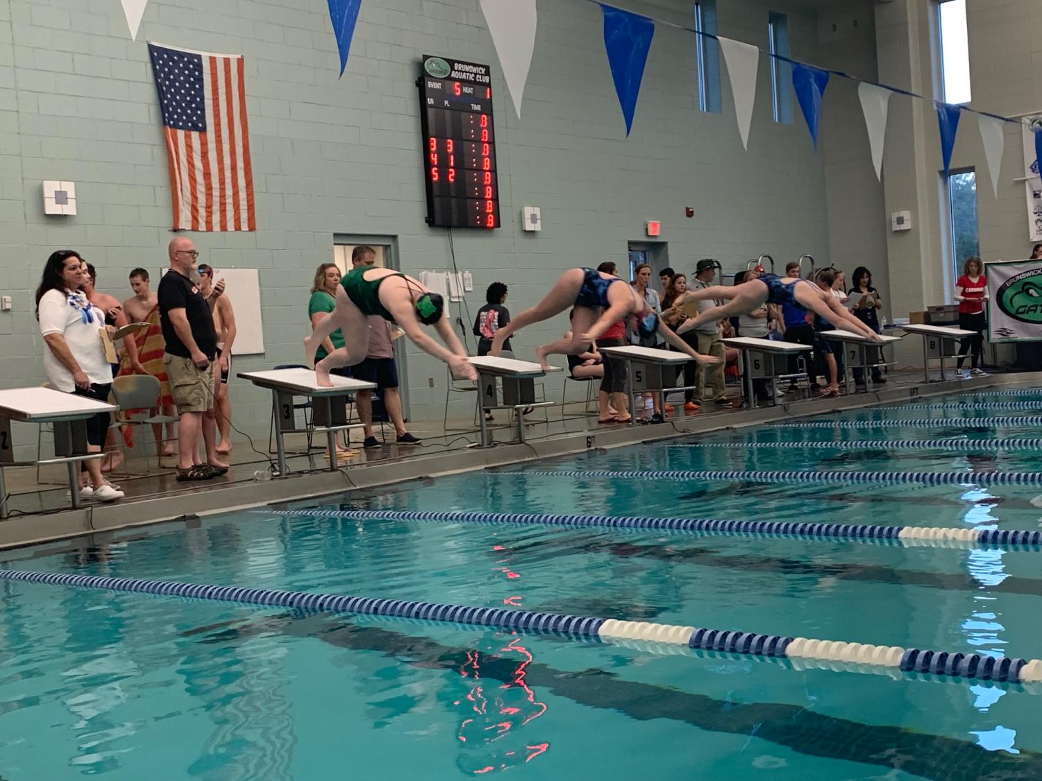 Trojan Swim Team Bound for Districts
