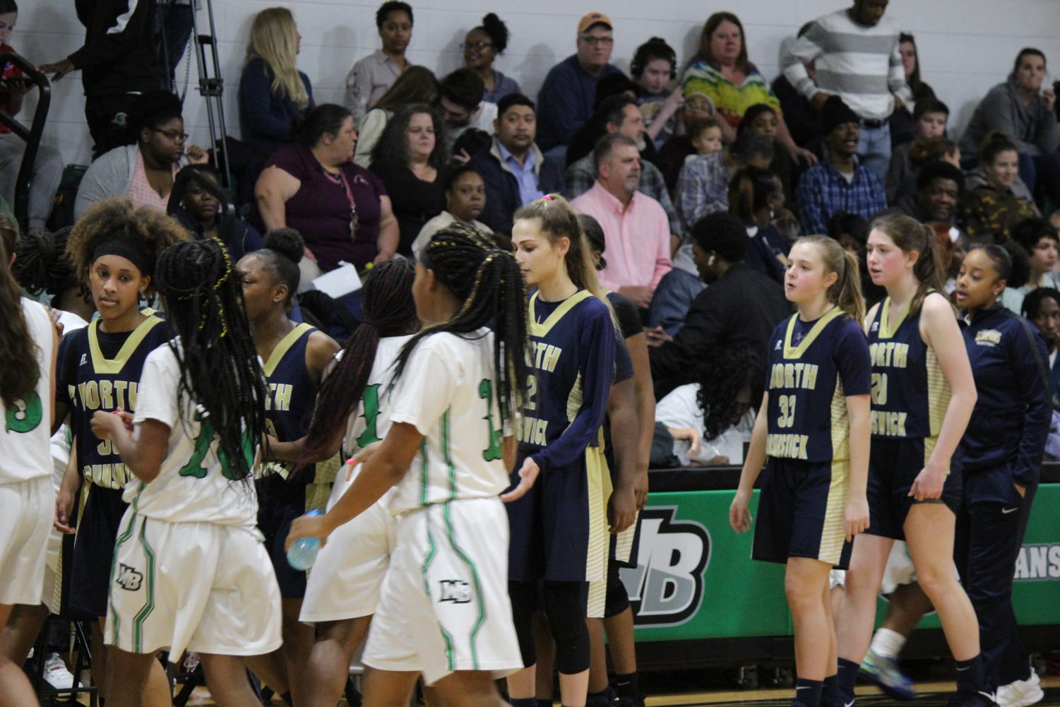 Lady Trojans Defeat the North Brunswick Scorpions