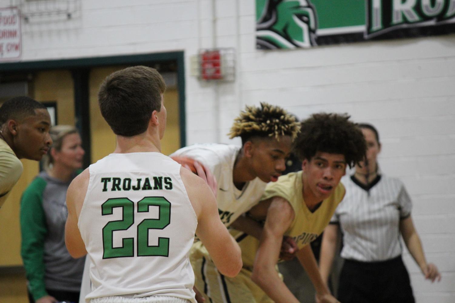 Varsity Men's Basketball: Trojans vs. Scorpions