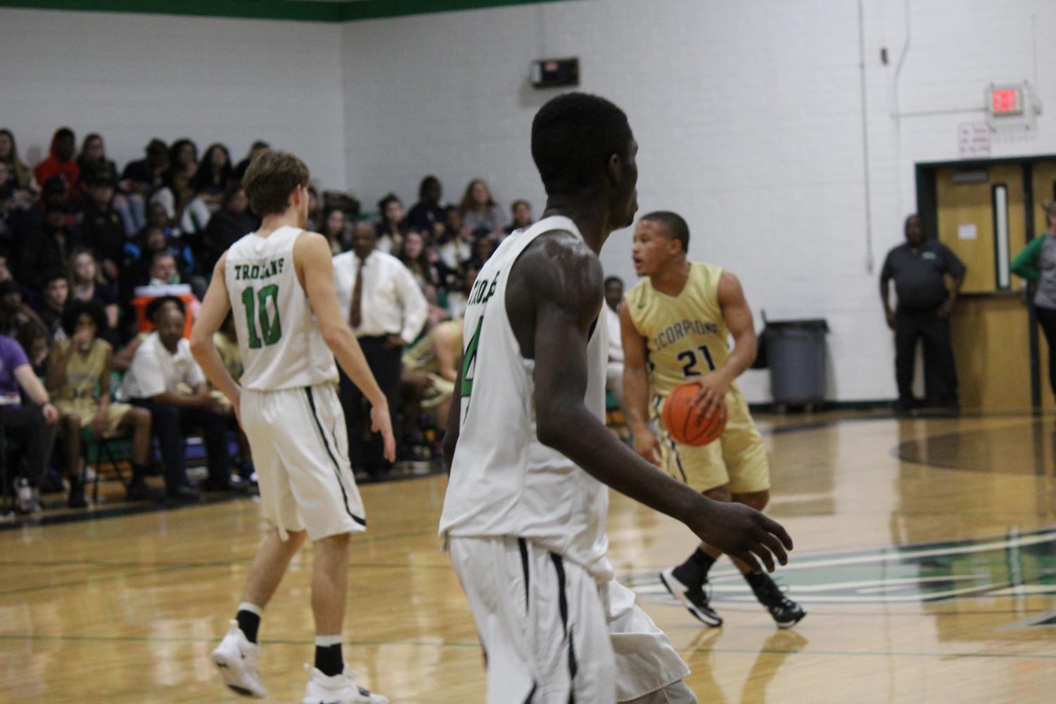 Varsity Men's Basketball: Trojans vs. Scorpions