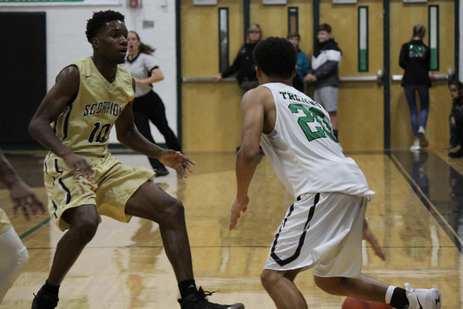 Varsity Men's Basketball: Trojans vs. Scorpions