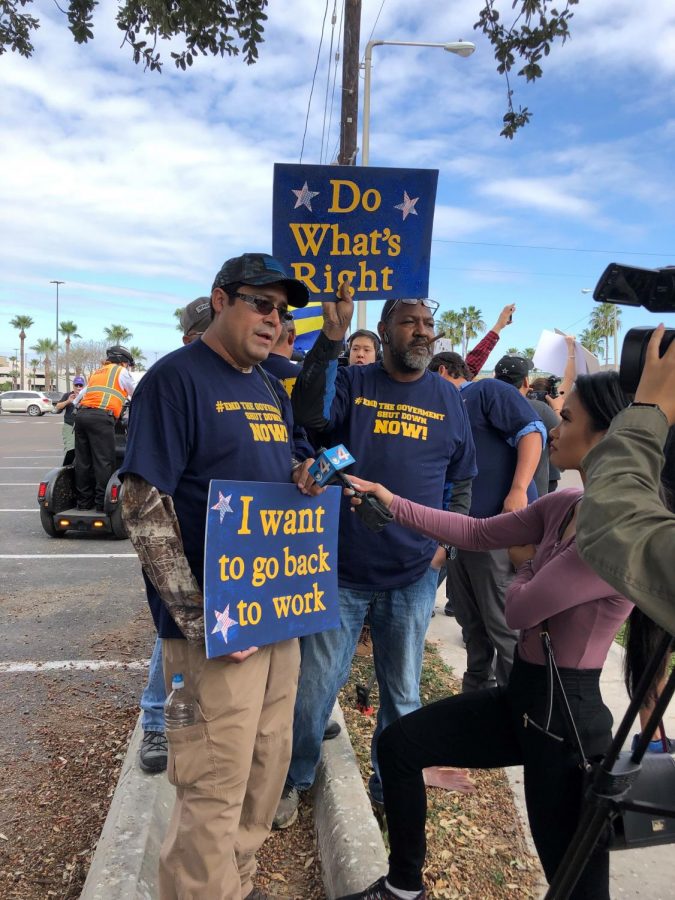 Union Activists are rallying to stop the Government Shutdown.