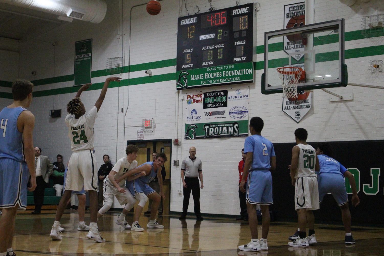 The Hoggard Vikings defeat the WBHS Trojans