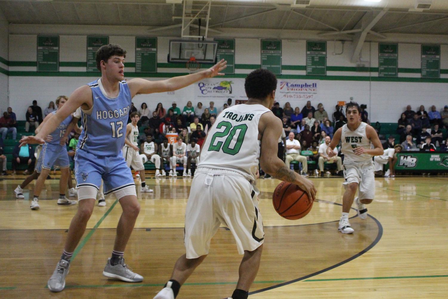 The Hoggard Vikings defeat the WBHS Trojans