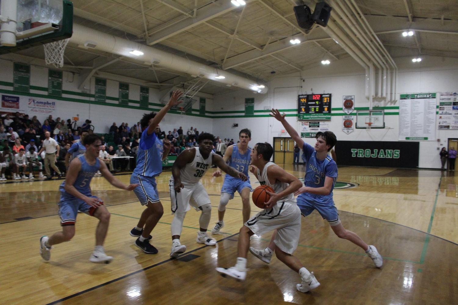 The Hoggard Vikings defeat the WBHS Trojans