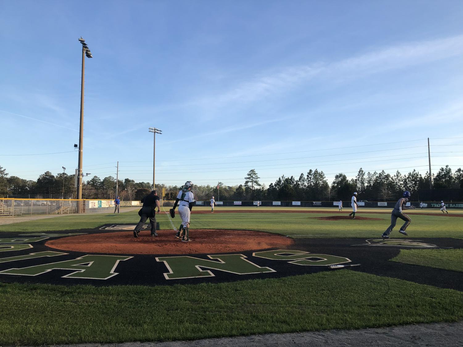 WBHS Trojans Out-Bat the Laney Buccaneers