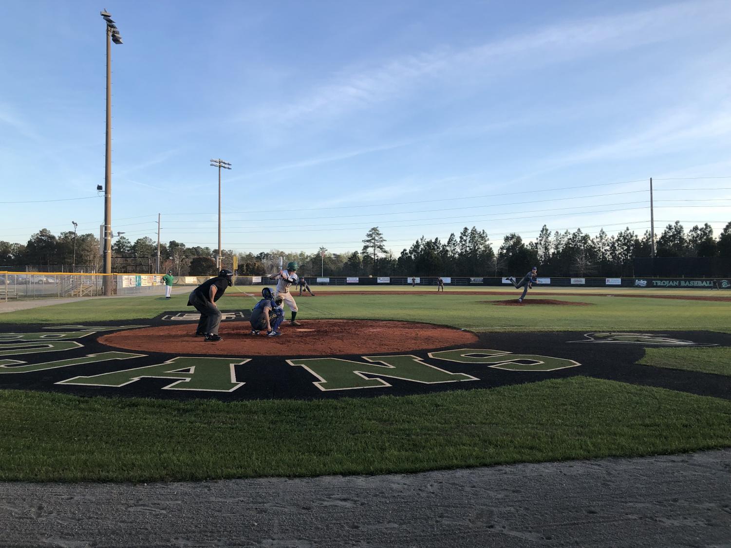 WBHS Trojans Out-Bat the Laney Buccaneers