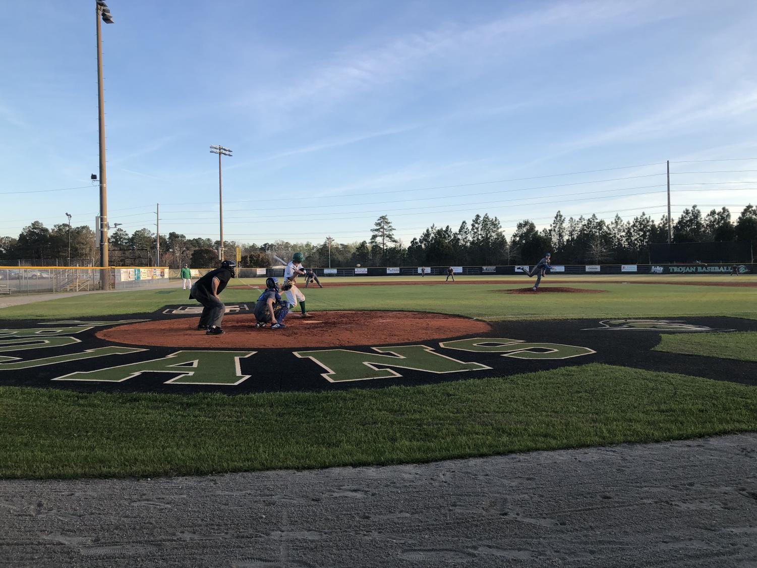 WBHS Trojans Out-Bat the Laney Buccaneers
