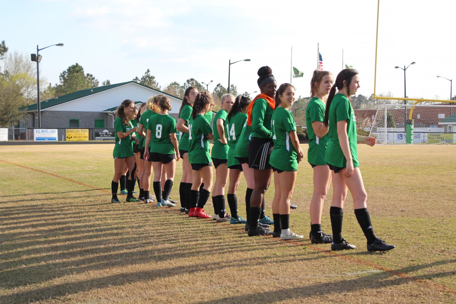 The Lady Trojans Defeat the North Scorpions