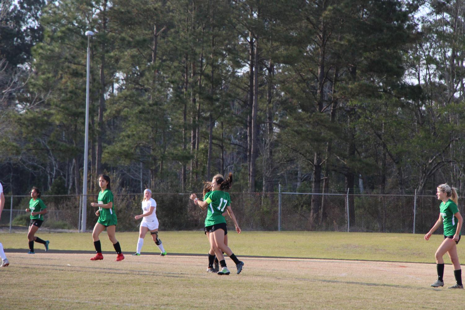 The Lady Trojans Defeat the North Scorpions