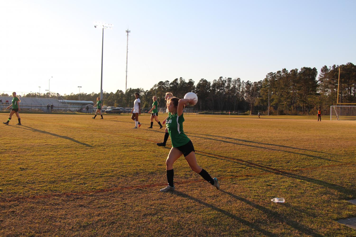 The Lady Trojans Defeat the North Scorpions