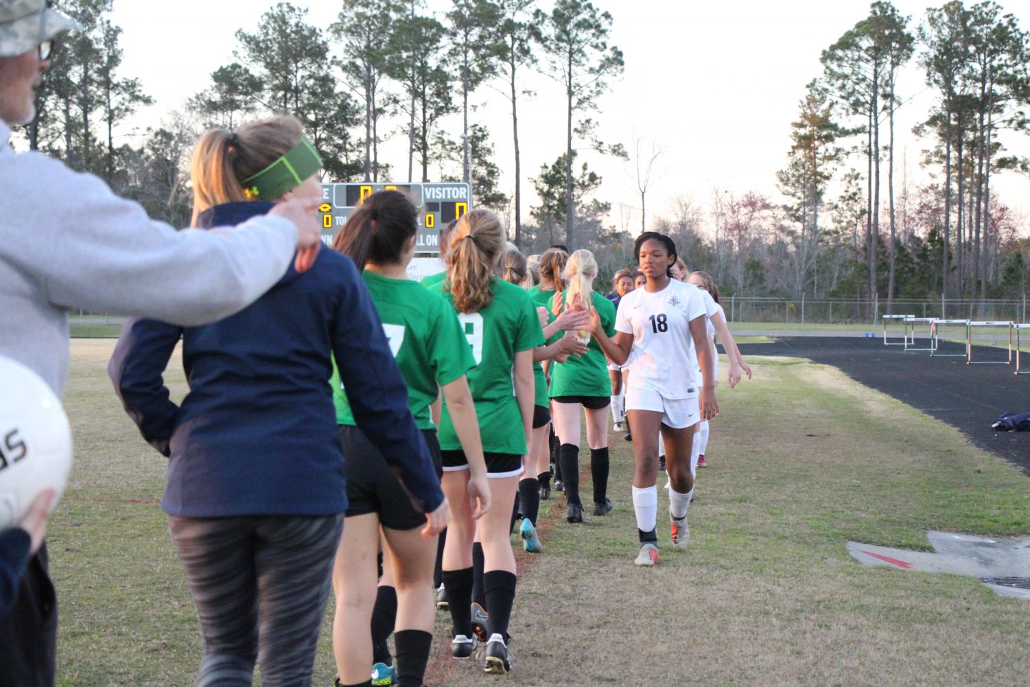 The Lady Trojans Defeat the North Scorpions