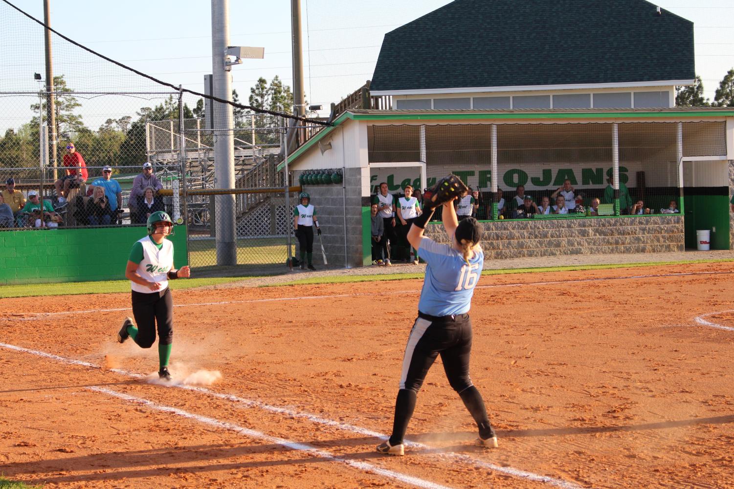 Lady Trojans Defeat the Sharks