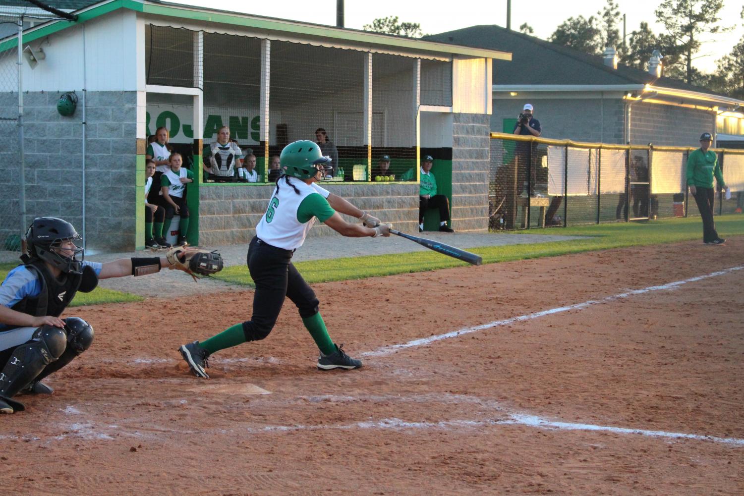 Lady Trojans Defeat the Sharks