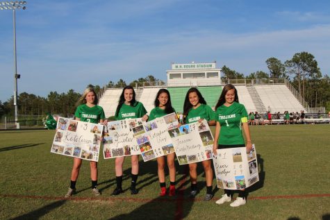 Lady Trojans Senior Night