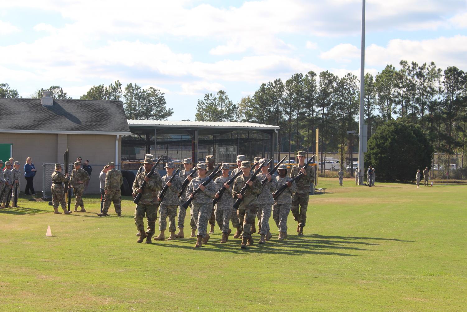 West Brunswick's JROTC Wins the 2019 Annual County Wide Drill Meet