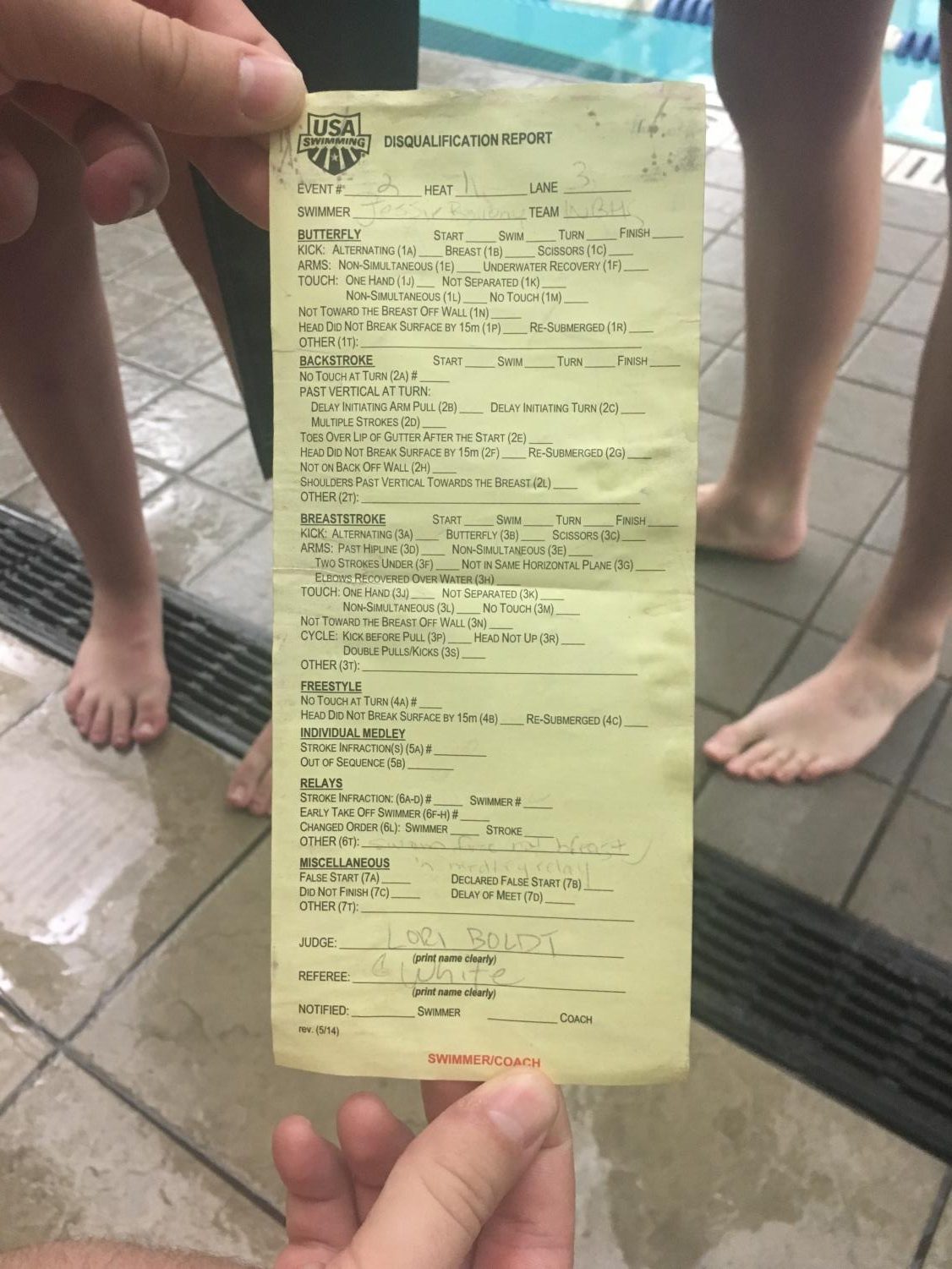 Swim Meet 12/5