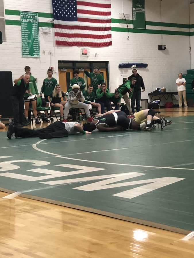 Trojans Wrestling team takes a tough loss against the Screaming Eagles!